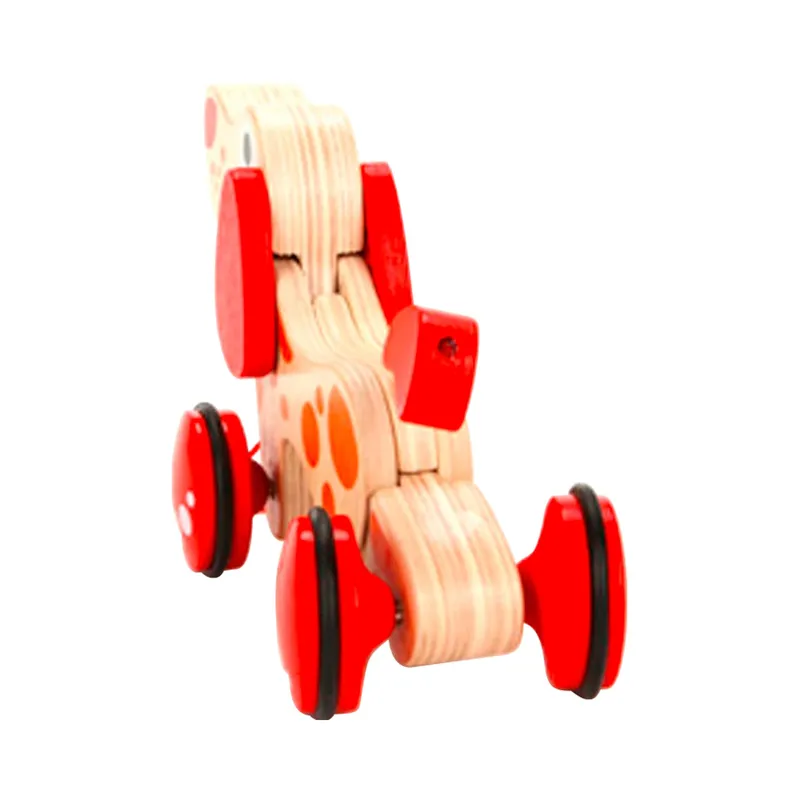 Hape Hape Nachziehspielzeug Hündchen Puppy aus Holz, Mehrfarbig, – Produktbild 2 von 3