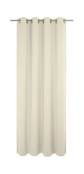 Nature by Adam Nature by Adam Vorhang aus 100% Bio-Baumwolle - Made in Germany - Uni Collection, Naturweiß, – Produktbild 3 von 7