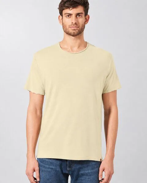 HempAge HempAge Herren T-Shirt Hanf/Biobaumwolle, Gobi(beige), – Produktbild 1 von 3