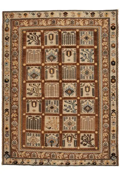 Rugtales Kelim Belutch „Rugtales“ aus Schurwolle, Braun, – Produktbild 3 von 4