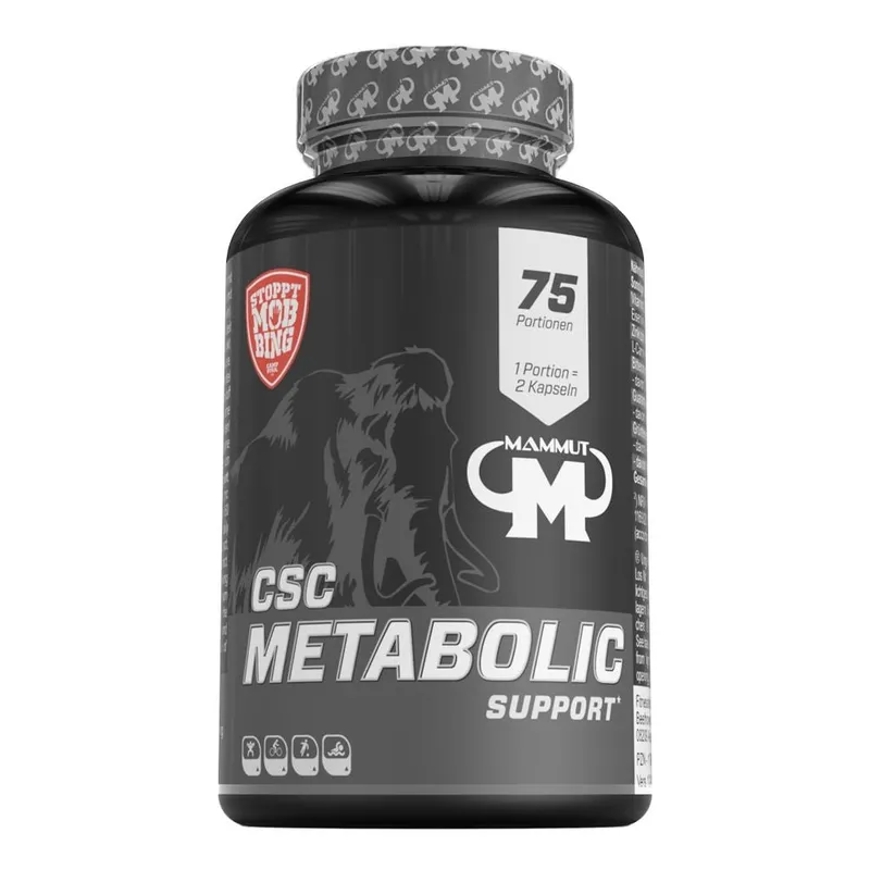 Mammut Nutrition Mammut Nutrition CSC Metabolic Support 150 Kapseln – Produktbild 1 von 1