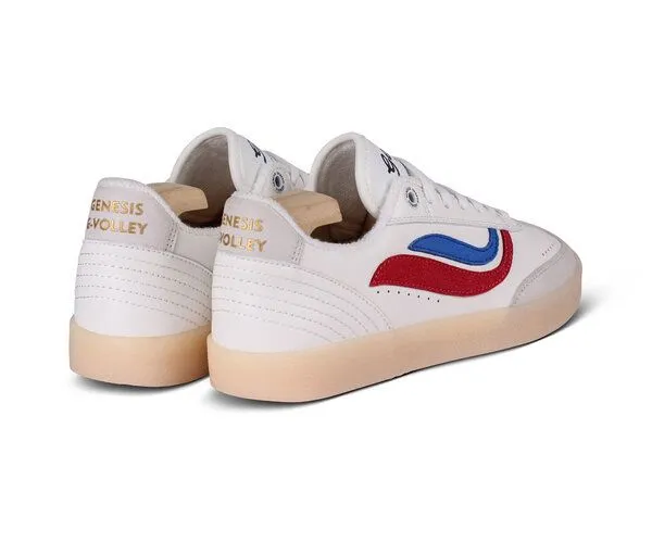 Genesis Footwear Genesis Footwear G-Volley Sugar Corn, (white/red/blue) (weiß), – Produktbild 2 von 4