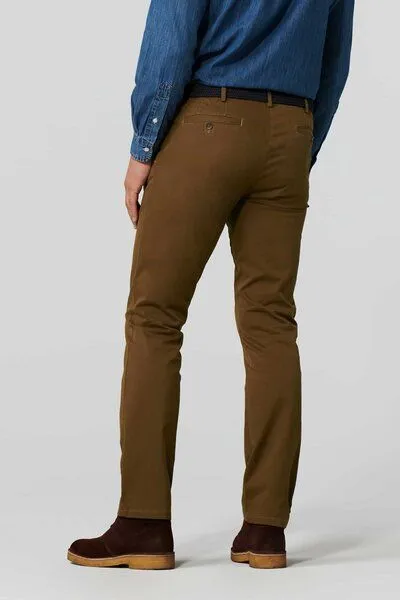 Meyer MEYER Soft Cotton Chino, Braun (karamell), – Produktbild 3 von 4