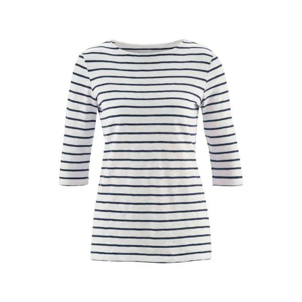 Living Crafts Living Crafts Shirt - CHLOPEA, Offwhite/dark navy (mehrfarbig), – Produktbild 2 von 2
