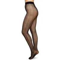 Swedish Stockings Swedish Stockings Netzstrumpfhose Selma schwarz aus Recycling-Material – Produktbild 1 von 1