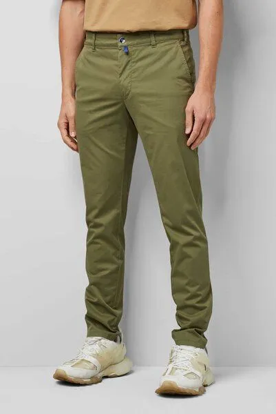 M 5 BY MEYER M 5 BY MEYER CASUAL BIO-BAUMWOLLCHINO, Grün (oliv), – Produktbild 6 von 8