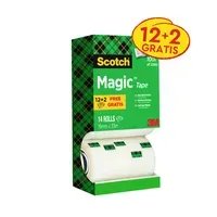 Scotch Scotch Magic Klebeband '810' 14 Rollen 19 mm x 33 m – Produktbild 3 von 3