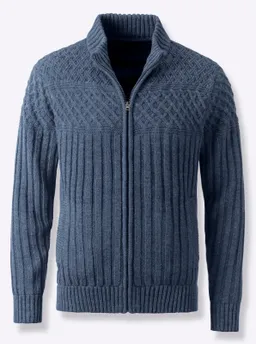 marco donati Strickjacke jeansblau-meliert – Produktbild 1 von 1