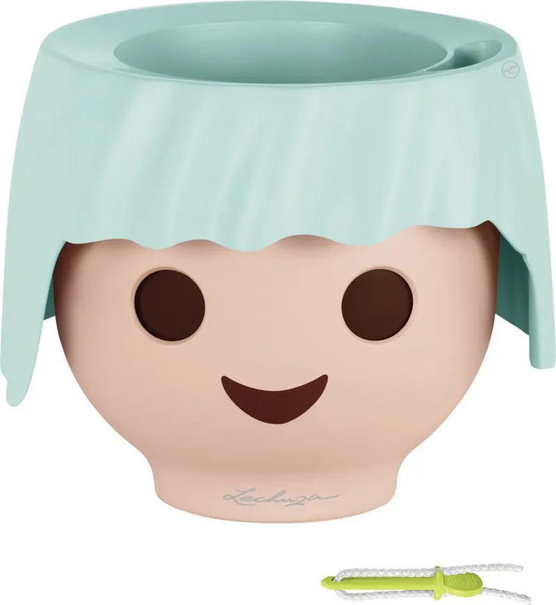 Lechuza® Lechuza® Blumentopf Lechuza Blumentopf Playmobil® OJO Ø 21 cm, Grün, – Produktbild 1 von 1