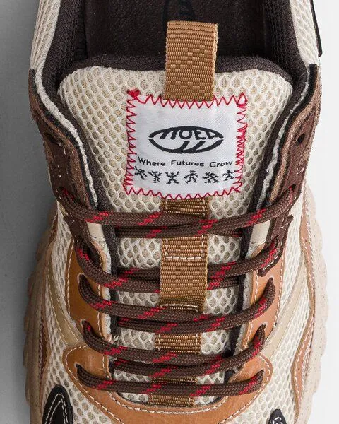MoEa MoEa Sneakers Dune - Beige & Brown - Corn, Natural, – Produktbild 3 von 4