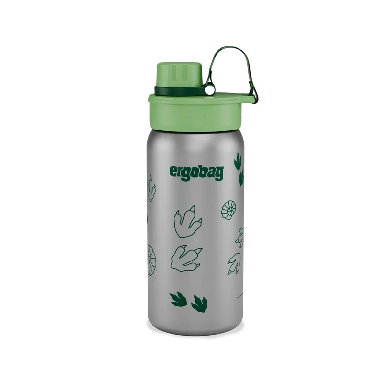 Ergobag Ergobag Edelstahl Trinkflasche, Kollektion 2026 Dschungel, Green, – Produktbild 1 von 1