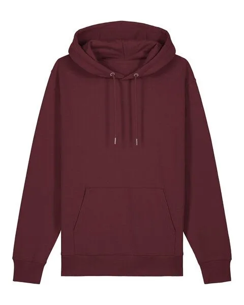 Greenspired Greenspired Nachhaltiger Unisex-Hoody aus 100 % Bio-Baumwolle 350g/m², Burgund, – Produktbild 1 von 1