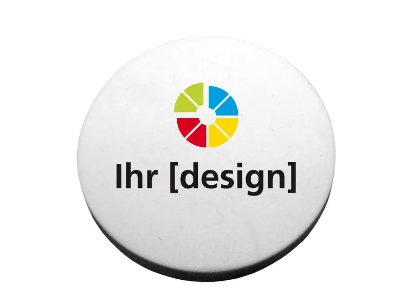 Radiergummi 'Eraser' rund, inkl. 4-farbigem Aufdruck – Produktbild 1 von 1