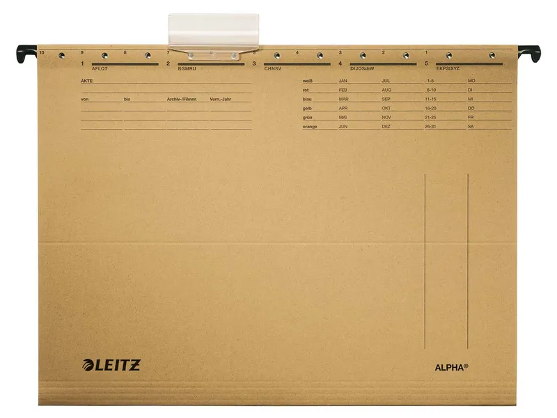 Leitz 25 Leitz Hängemappe 'Alpha' – Produktbild 2 von 3