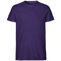 Neutral Neutral® Unisex T-Shirt Fitted Körpernah von Neutral Bio Baumwolle, Purpur, – Produktbild 1 von 1