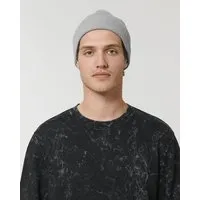 YTWOO YTWOO RIB Beanie aus Bio Baumwolle und recyceltem PET, Hellgrau, – Produktbild 1 von 1