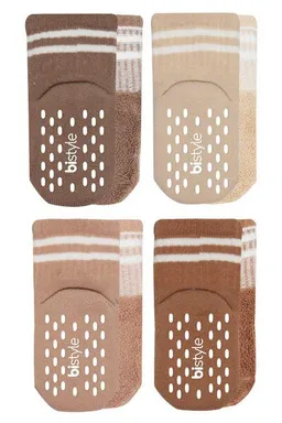bistyle bistyle Baby Tennissocken 4er Pack mit ABS | Frottee | Anti-Rutsch – Produktbild 1 von 1