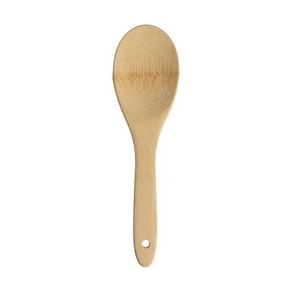 elasto elasto Salatbesteck 'Yanoda' aus Bambusholz - Set aus Löffel und Gabel, Peach fuzz, – Produktbild 3 von 4