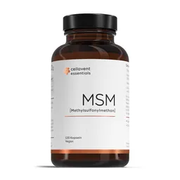 Cellavent Essentials (Sonderposten) MSM Kapseln [Methylsulfonylmethan] 120 Stk. – Produktbild 1 von 1