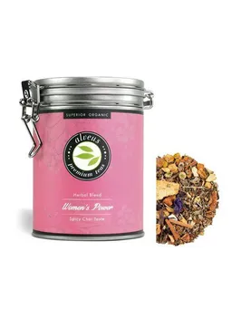 Alveus Women's Power BIO Kräuter-Früchtetee Würziger Chai 100 g Dose – Produktbild 1 von 1