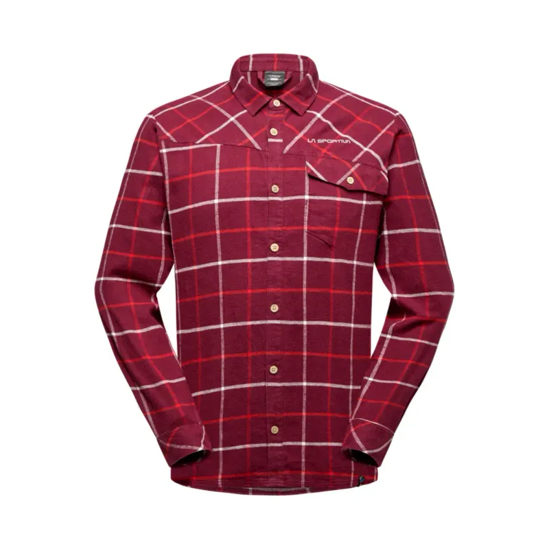 La Sportiva Langarmshirt La Sportiva Rambler Light Flannel, Rouge, – Produktbild 1 von 1