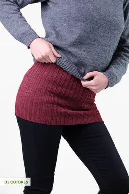 De Colores De Colores Hüftwärmer in Rippenstrick – Produktbild 1 von 1