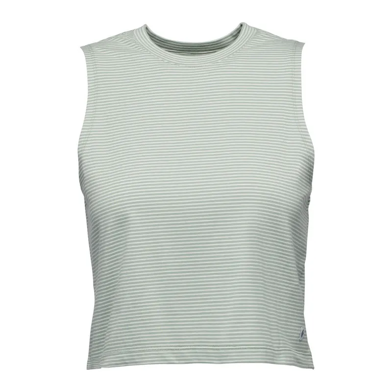 Black Diamond Gestreiftes Tanktop, Damen Black Diamond BD, Grün, – Produktbild 1 von 2