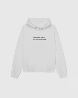 BOHEMA BOHEMA Damen vegan Hoodie Den Ganzen Tag Die Ganze Nacht Weiß – Produktbild 1 von 1
