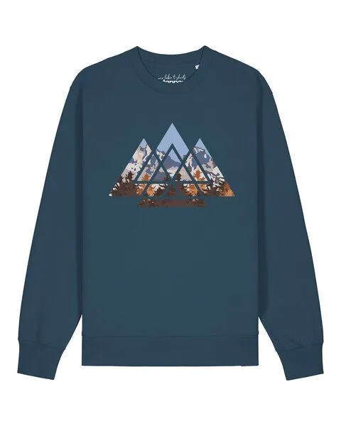 watapparel watapparel Sweatshirt Unisex Geometric Landscape, Stargazer, – Produktbild 1 von 2