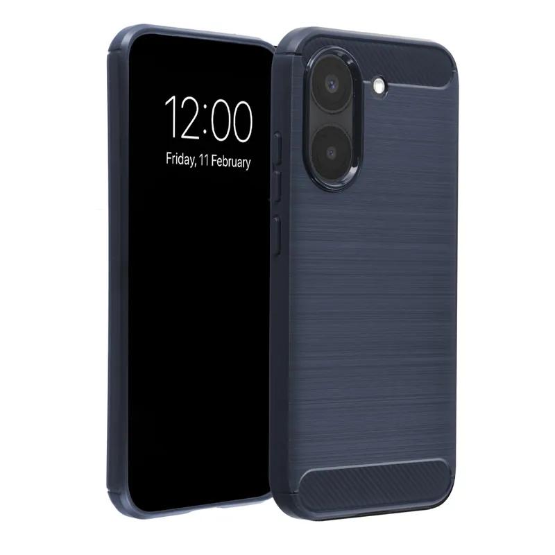 imoshion imoshion Brushed Back Cover für das Xiaomi Poco X8 Pro, Dunkelblau, – Produktbild 1 von 1