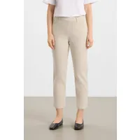 LAURIE LAURIE Damen vegan Hose Kelly Regular Cropped Grau Sand – Produktbild 1 von 1