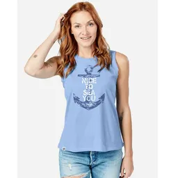 Lexi&Bö Lexi&Bö Nice to sea you Damen Oversized Tank Top – Produktbild 1 von 1
