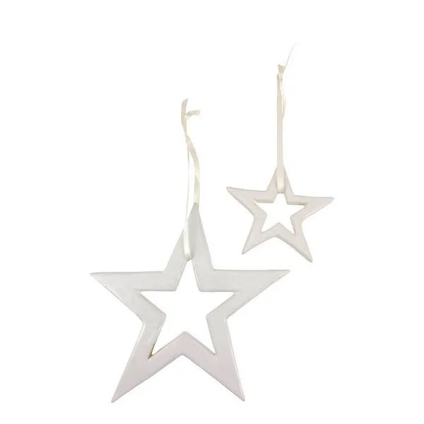 Mifuko Mifuko Sternornament & Christbaumschmuck - XS/S - Keramik – Produktbild 1 von 4