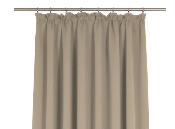 Nature by Adam Nature by Adam Vorhang aus 100% Bio-Baumwolle - Made in Germany - Uni Collection, Hellbraun, – Produktbild 1 von 7