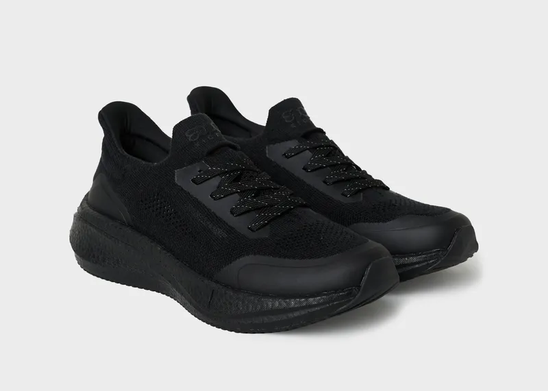 8000kicks EU 8000kicks EU Herren vegan Schuhe Läufer, Schwarz, – Produktbild 2 von 2