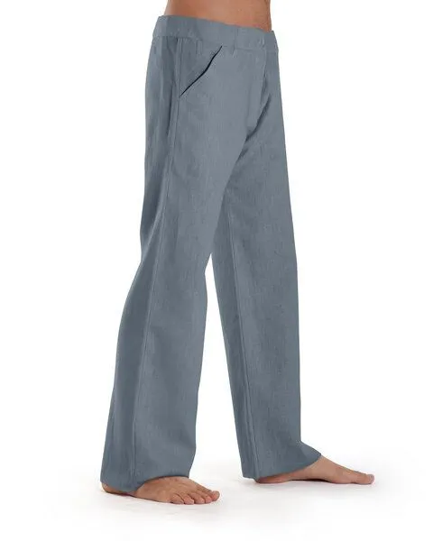 SCHAZAD Leinenhose APPROVAL von SCHAZAD, Petrol, – Produktbild 2 von 2