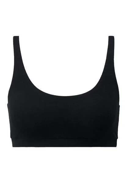 hessnatur hessnatur Bustier PURE SENSE aus TENCEL Modal, Schwarz, – Produktbild 3 von 4