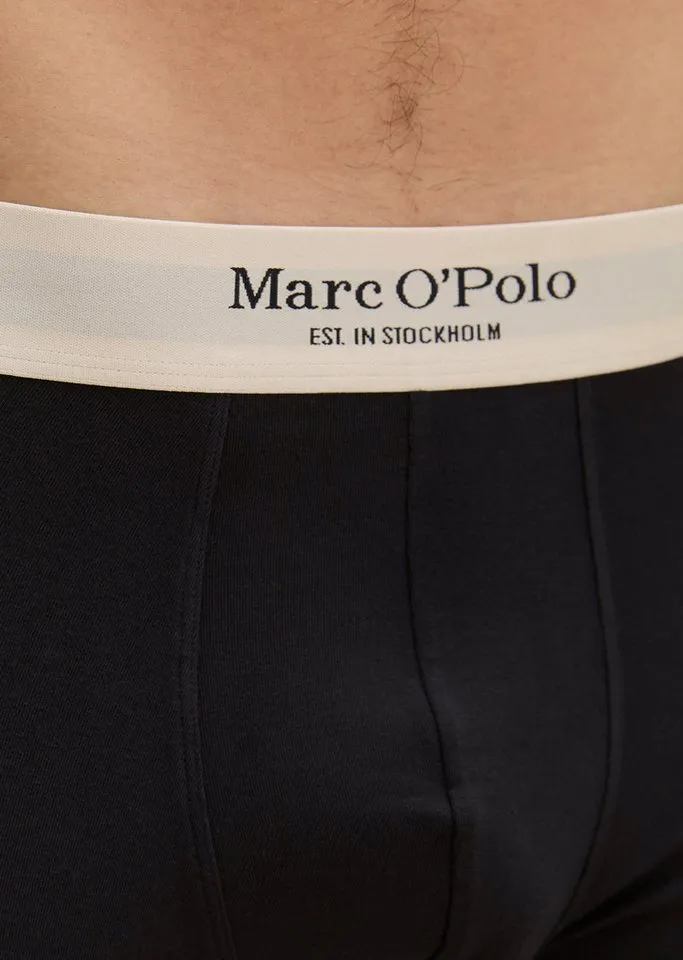 Marc O'Polo Marc O'Polo Shorts (3er Pack) für Homewear, mit bequemem Schnitt, im lässigen Stil, Schwarz, – Produktbild 4 von 4