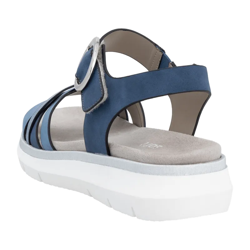 Remonte Remonte Sandale für Damen, Blau, – Produktbild 5 von 5