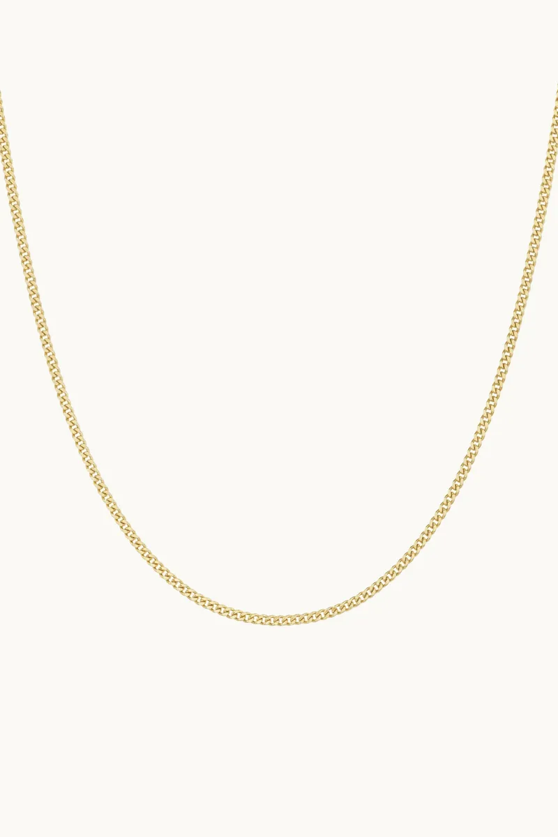 Dear Darling Berlin Dear Darling Berlin Damen vegan Die Glowy Halskette 14k Echtgold, Gold, – Produktbild 1 von 4