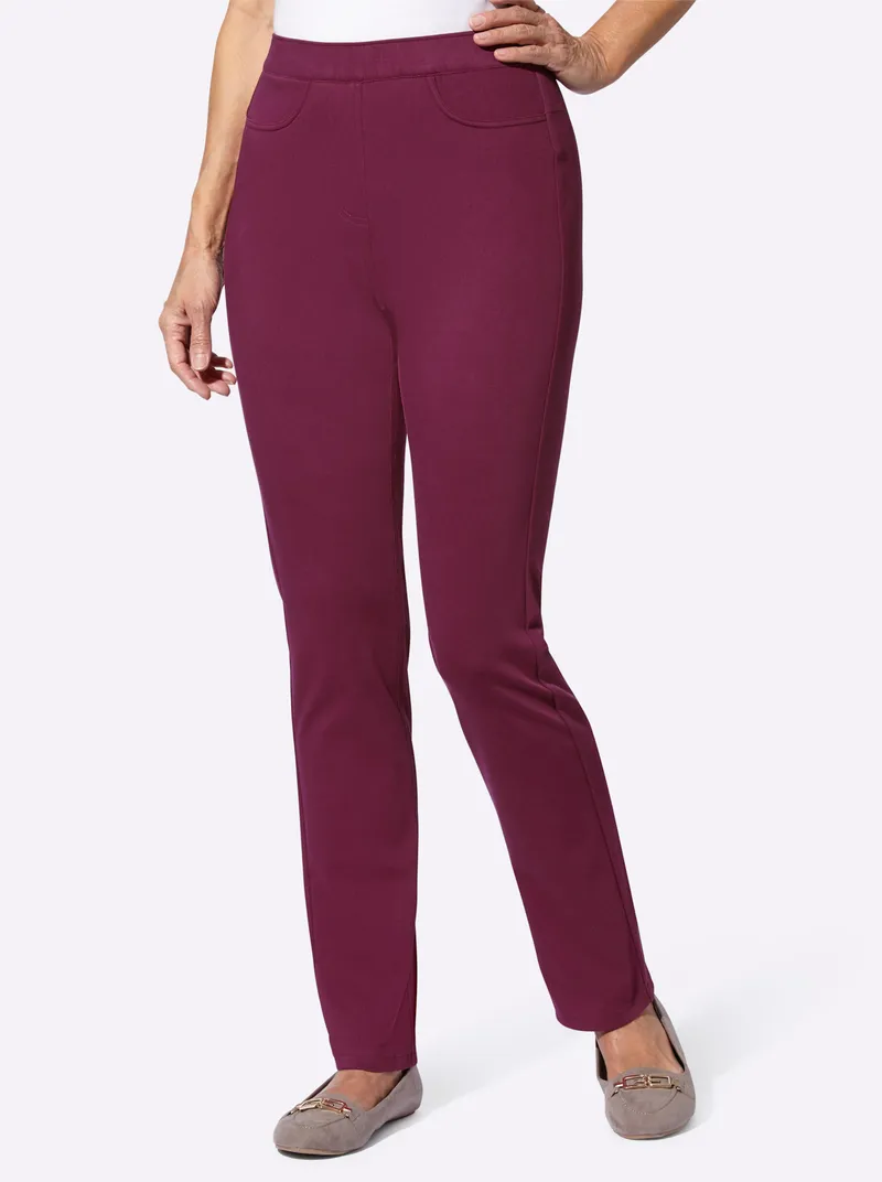 Witt Schlupfhose bordeaux, Bordeaux, – Produktbild 1 von 3