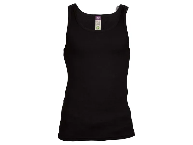Living Crafts Living Crafts Unterhemd Modell: Joseph GOTS, Black, – Produktbild 2 von 2