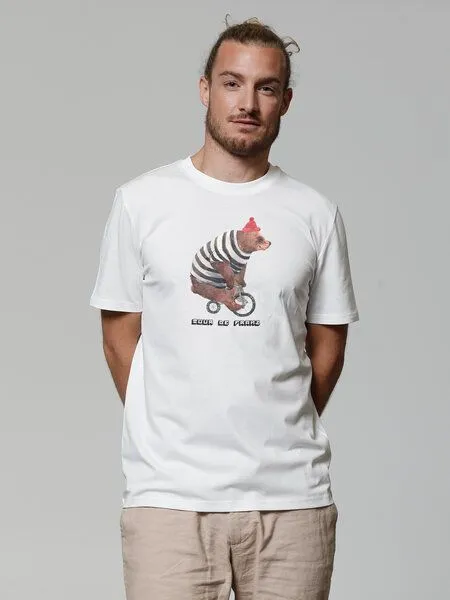 watapparel watapparel T-Shirt Unisex Tour de Franz, Off white, – Produktbild 2 von 4