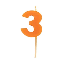 El Puente El Puente Zahlenkerze "3" | Fair Trade & Handmade aus Indien – Produktbild 1 von 1