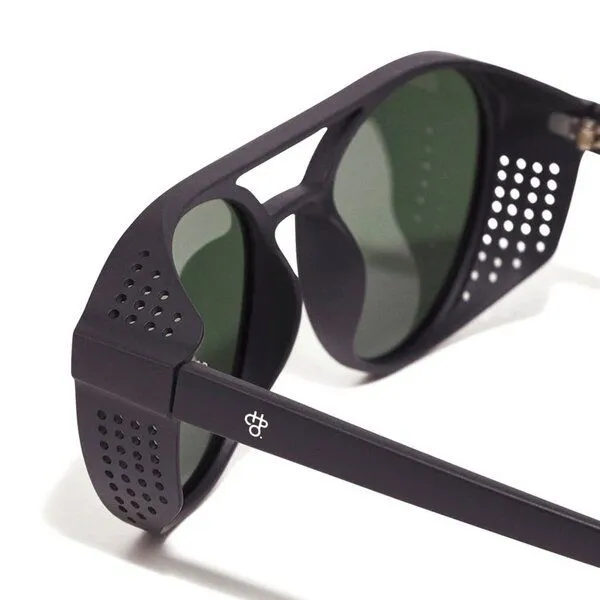 CHPO CHPO Unisex Sonnenbrille "Rickard", Black/green, – Produktbild 3 von 3
