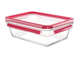 EMSA EMSA Frischhaltedose "Clip und Close" aus Glas, rechteckig, 1,3 l – Produktbild 1 von 1