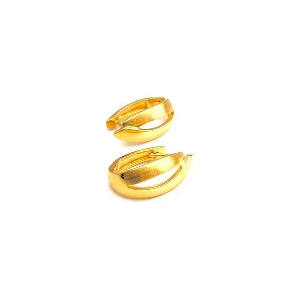 MOANINA MOANINA Ohrringe Gabriela - 925 Silber/18k Gold Vermeil, Gold, – Produktbild 1 von 3