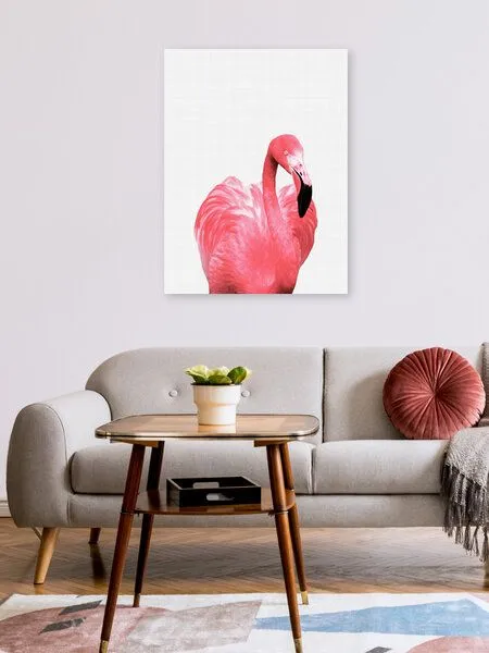 Photocircle Photocircle Poster / Leinwandbild - Flamingo – Produktbild 2 von 4