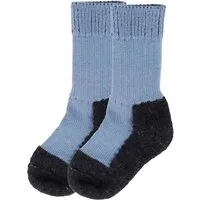 hirsch natur Kinder Trekkingsocke Bio-Schurwolle gewitter-sky Gr. 23-24 – Produktbild 1 von 1