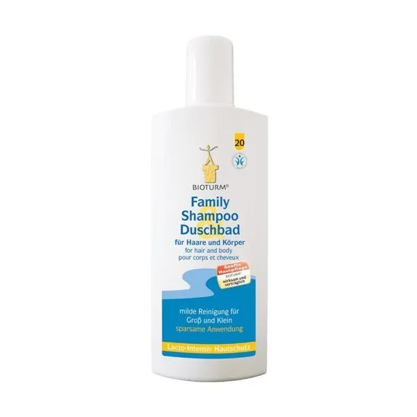 BIOTURM Bioturm Family Shampoo & Duschbad Nr.20 – Produktbild 1 von 2